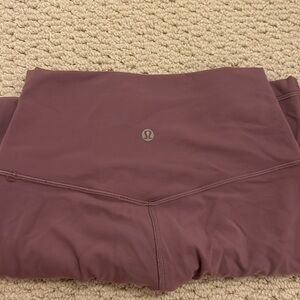 Lululemon light purple align leggings size 4 25”